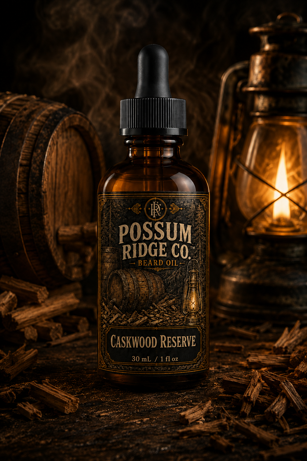 Caskwood Reserve label artwork
