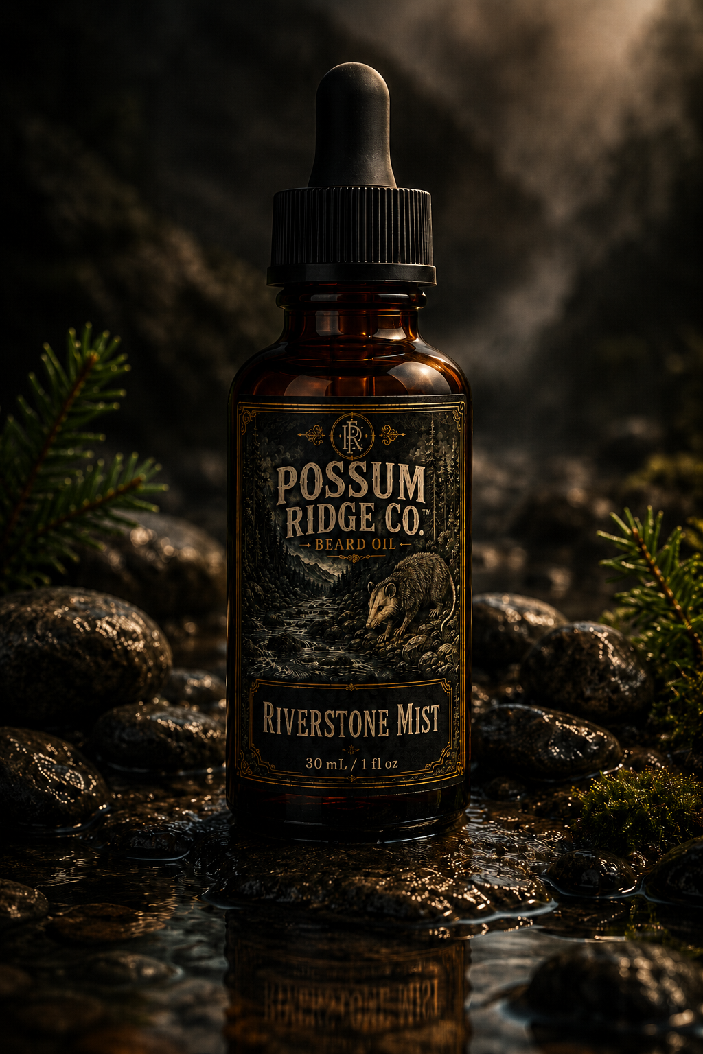 Riverstone Mist label artwork